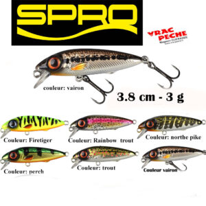 Poisson nageur IRIS the KID 38 mm 3 g SPRO