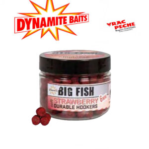 Durable hooker 6 mm strawberry big fish dynamitbait