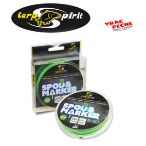 bobine 300 mTresse x4 spod & marker verte carp spirit