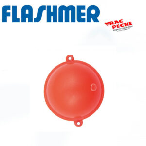 Sachet de 2 jetbull rouges rondes flashmer