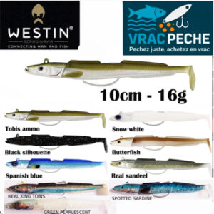 Sandy andy weedless jig 10 cm 16 g westin