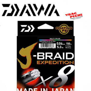 Tresse Daiwa J-Braid EXPEDITION 150m