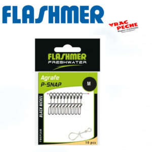 agrafe P snap leurre flashmer