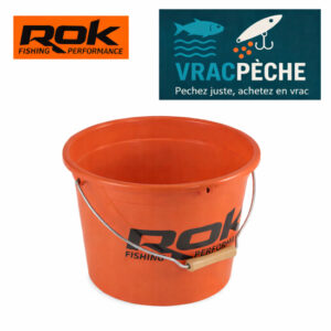 seau a amorce 13 litres orange ROK