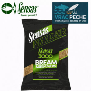 Amorce FEEDER 3000 BREAM & SKIMMERS 1 kg sensas