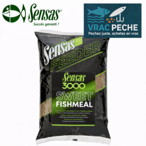 Amorce FEEDER 3000 SWEET FISHMEAL 1 kg sensas