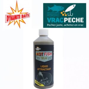 Liquid attractant HOT FISH 500 ml dynamit bait