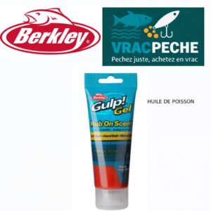 GULP GEL 80 ML HUILE DE POISSON GULP berkley