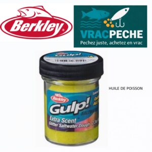 POWERBAIT PATTE A TRUITE JAUNE HUILE DE POISSON BERKLEY