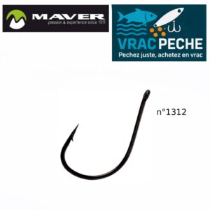 Sachet 25 hameçons MV-R  1312 FIN DE FER CHINU MAVER