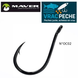 Sachet 10 hameçons KATANA OC02 MAVER