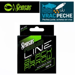 NYLON SENSAS FEEDER BLACK ARROW 150 M