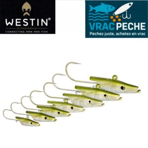 2 têtes tobis ammo sandy andy jig westin