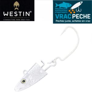 2 têtes NATUREL MAGIC MINNOW WEEDLESS JIG WESTIN