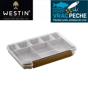 BOITE LEURRE W3 TACKLE BOX 20,5X14,5X3CM WESTIN