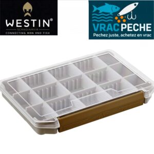 BOITE LEURRE W3 TACKLE BOX 20,5X14,5X3CM WESTIN 3