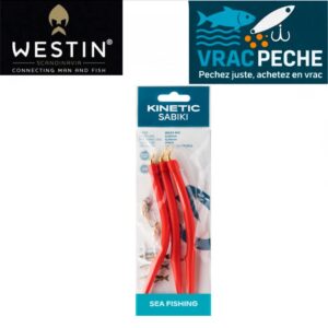 Mitraillette MAKK RIG ANGUILLON ROUGE 6/0 KINETIC