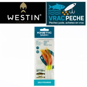 Mitraillette NORDIC HOKKAI RIG ORANGE 3 HAMECONS KINETIC