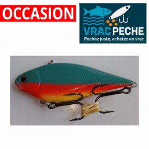 OCCASION LEURRE POISSON NAGEUR LVDR15 BLEU GRIS ORANGE 28 G