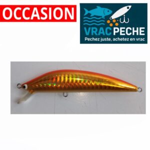 OCCASION LEURRE POISSON NAGEUR BKS KATEN OCEAN ORANGE 90 MM