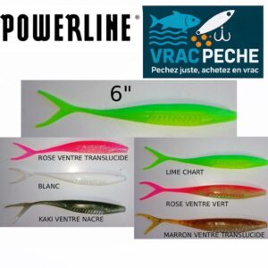 LEURRE FINESS NS 6" 15 CM powerline