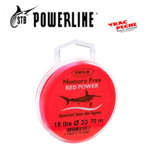 Bobine 70 m Memory Free Rouge  powerline