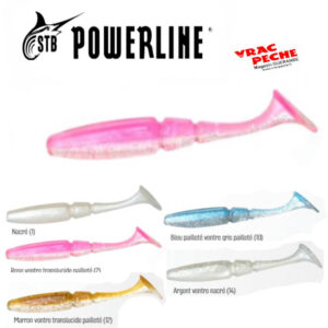 Leurre souple KVS shad powerline