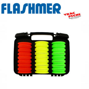 Boite 24 plioirs ronds 65 mm flashmer