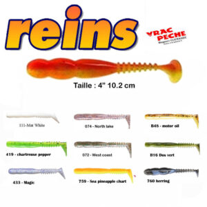 leurre souple Rockvibe FAT 4 pouces REINS