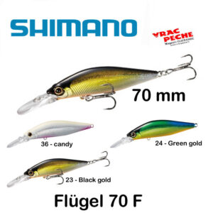 Poisson nageur Cardiff Flügel 70 F  shimano