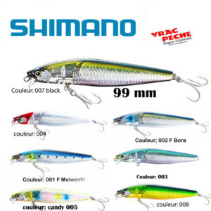 Poisson nageur exsence silent assassin 99 mm shimano