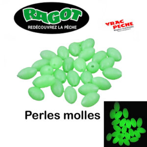 Perles Molles lumineuses ovales ragot