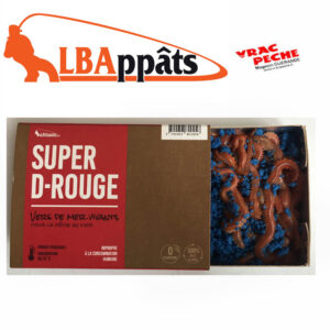 Boite Super Dur rouge LBA appats