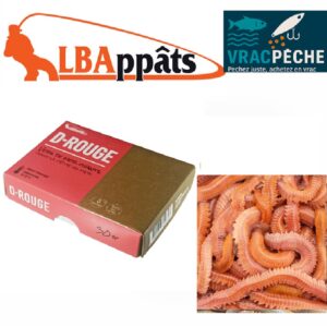 Boite dur rouge LBA appats