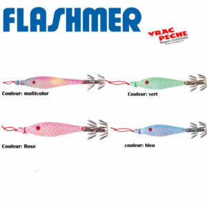 Turlutte shamalo 6 cm flashmer