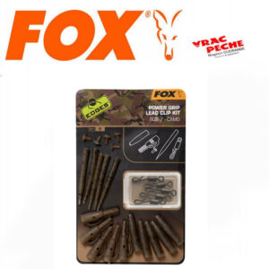 edges camo power grip lead clip fox