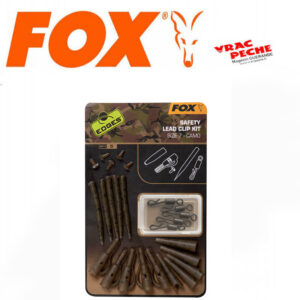 edges camo lead clip kit taille 7 fox