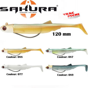Leurre souple sodium TEXSHAD 160 mm sakura