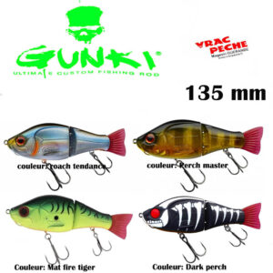 Leurre Scunner 135 mm Gunki