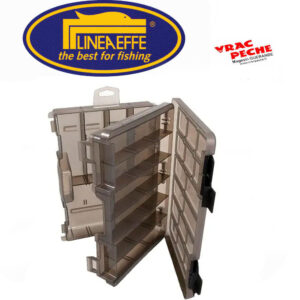 Boite leurres doubles 11 emplacements 280x180x70mm  Lineaffe