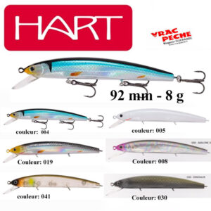 Leurre Jerkbait jerk M 92 sp hart