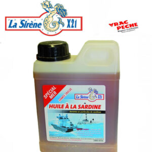 Huile à la sardine la sirene bidon 5 Litres