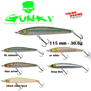 poisson nageur Shore shaver 115 mm S  Gunki