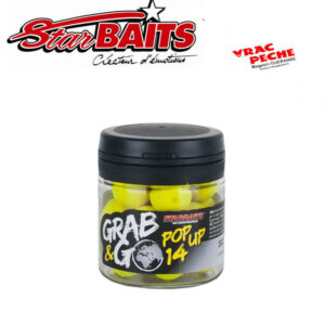 Pop up grab & go 20 g pineapple starbait
