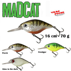 Poisson nageur Tight s DEEP 16 cm 70 g Madcat