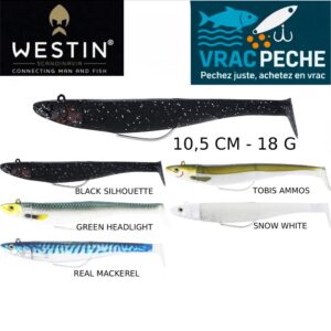 magic minnow weedless jig 10.5cm 18g  westin