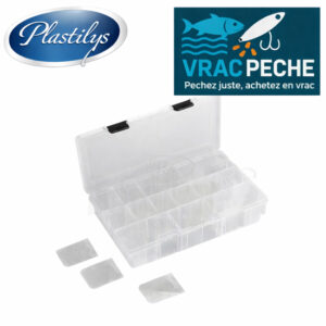 Boite SF380 35,5x23X9,5CM cloisons amovibles plastilys