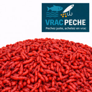 Asticot ROUGE vendu en VRAC