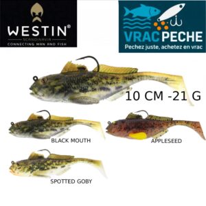 LEURRE GUNNAR THE GOBY R2F 10CM 21 G WESTIN