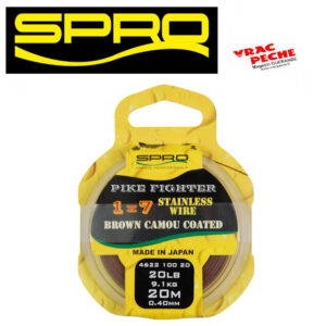 Bobine acier inoxydable ultra souple 7x7  13lbs